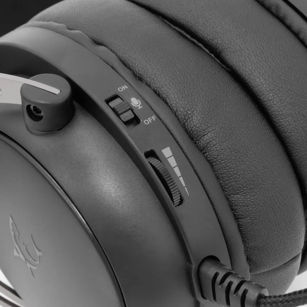 White Shark Gaming Headset GH-2341 GORILLA in Zwart Grijs 2.png