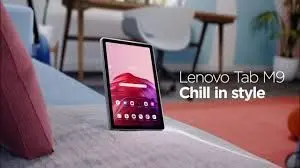 foto van tablet Lenovo tab M9