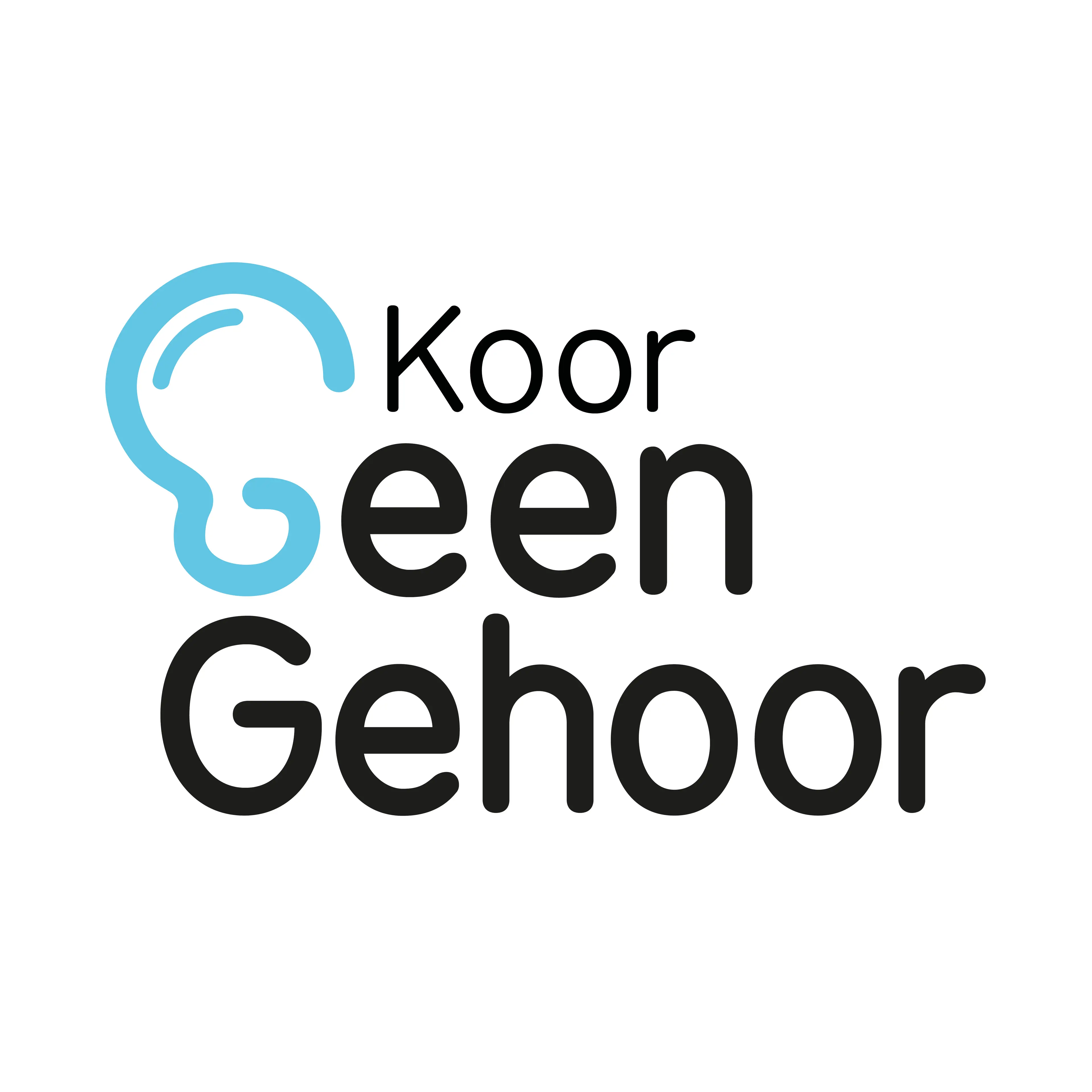 Logo Koor Geen Gehoor